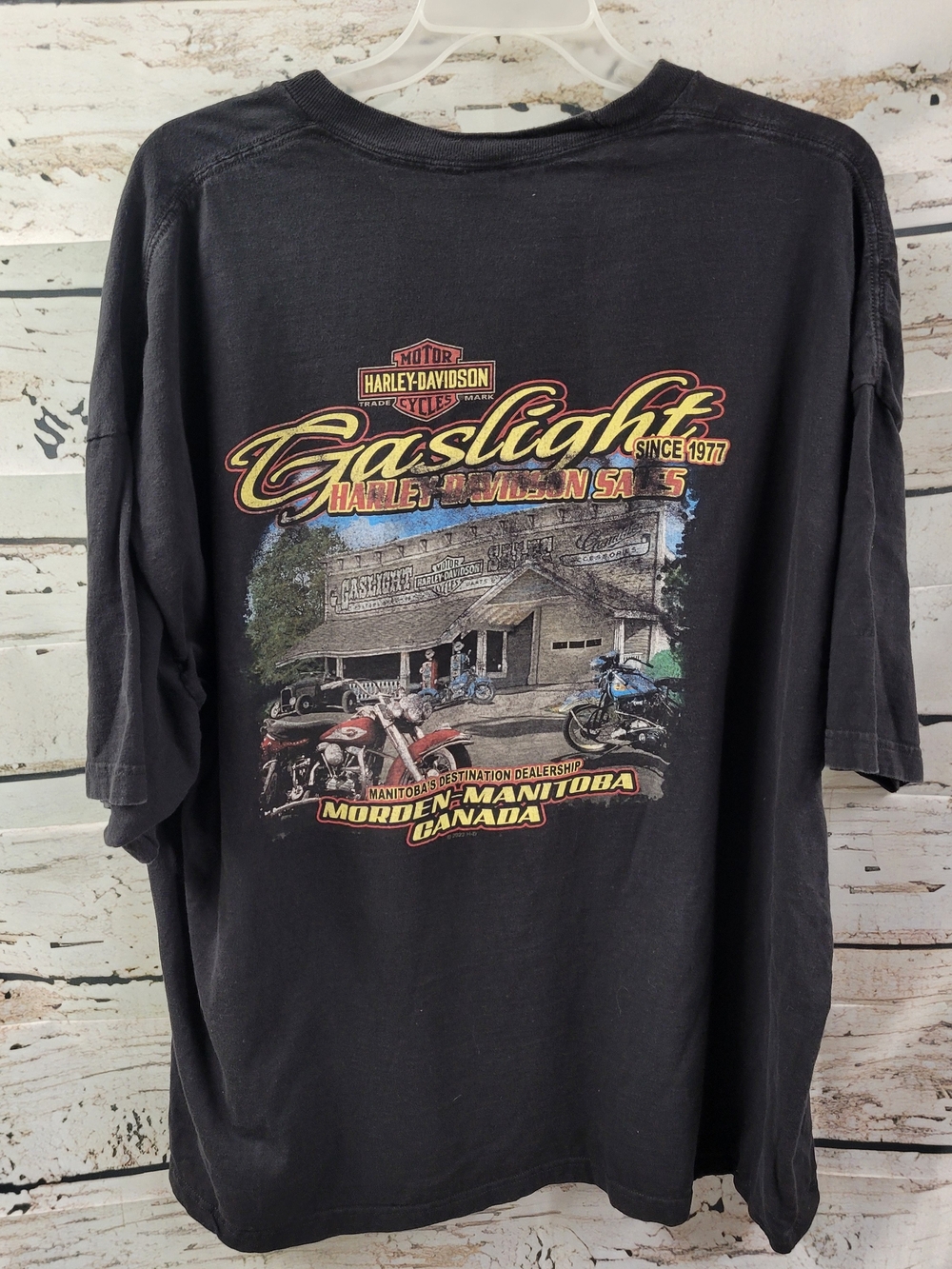 Harley-Davidson Men’s Black Gaslight Graphic T-Shirt